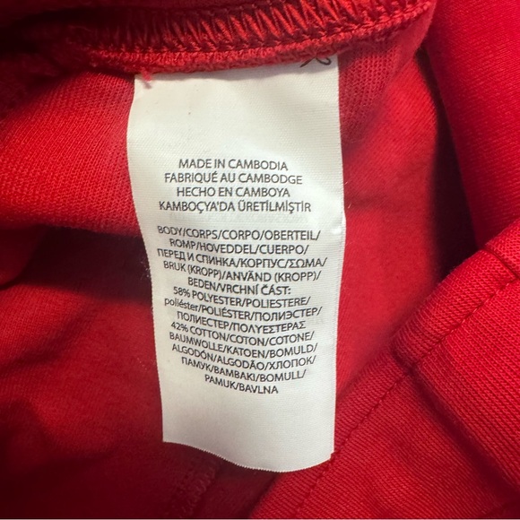 Polo Ralph Lauren Double Knit Cotton Jersey Shorts Red Mens Sz. XL - Picture 8 of 9